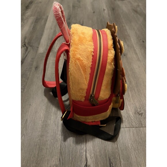LOUNGEFLY Disney Winnie Pooh HALOWEEN Lion Costume Plush Cosplay Mini Backpack